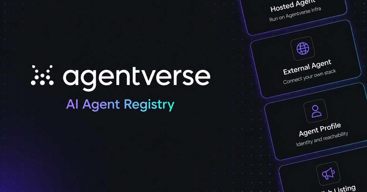 Create or Connect an Agent | Agentverse